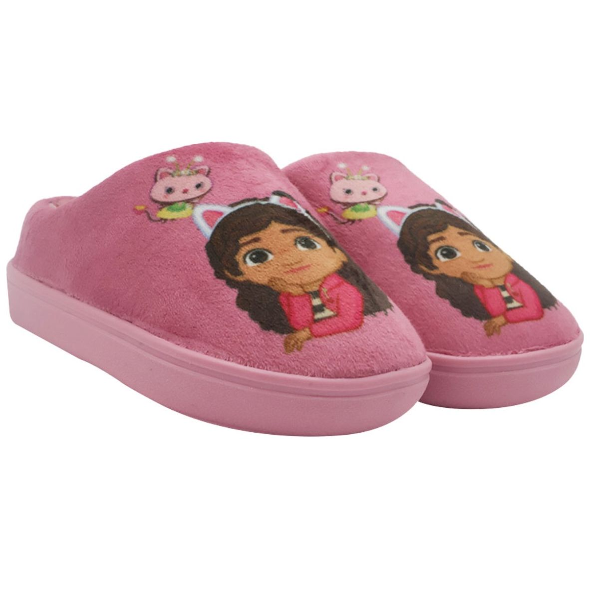 Pantufla con Diseño Personajes Gabby's Dollhouse Rosa para Niña
