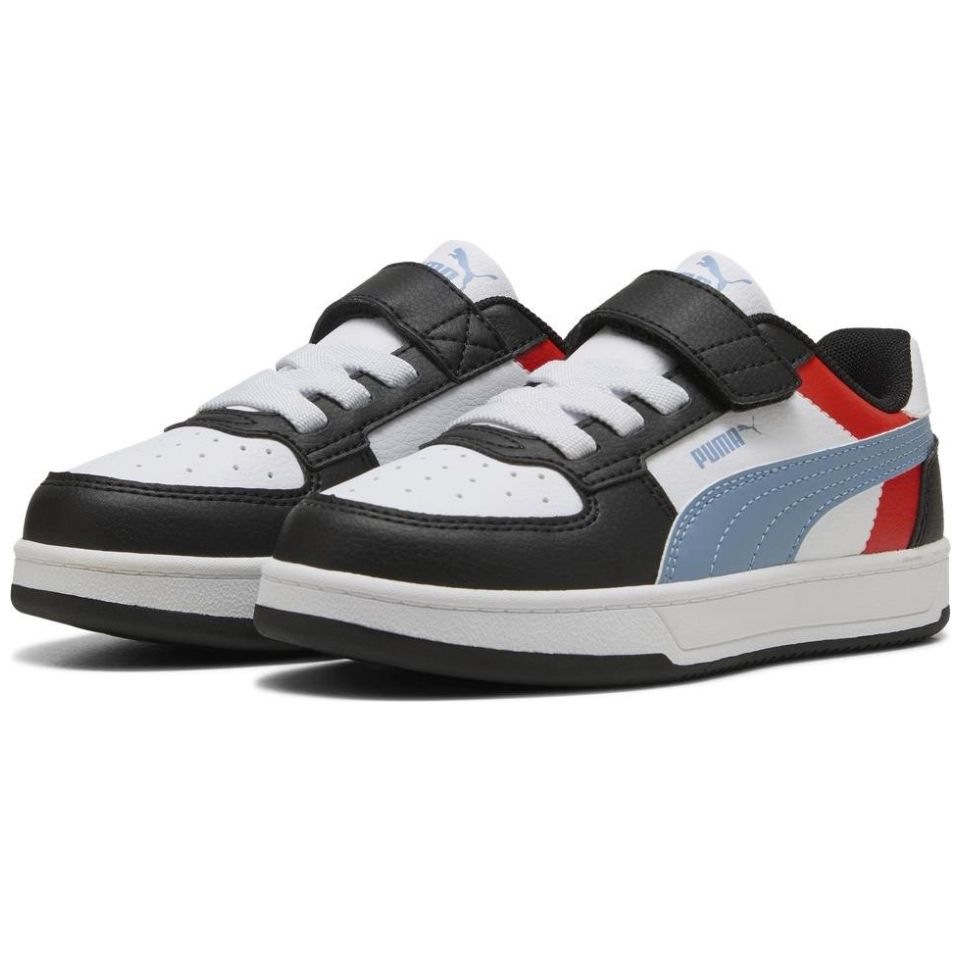 Tenis Puma Caven Block Multicolor con Agujetas para Niño