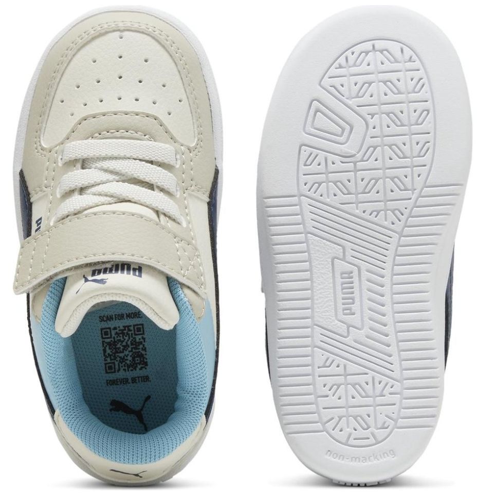 Tenis Puma Caven Block Multicolor Ajuste Velcro para Niño