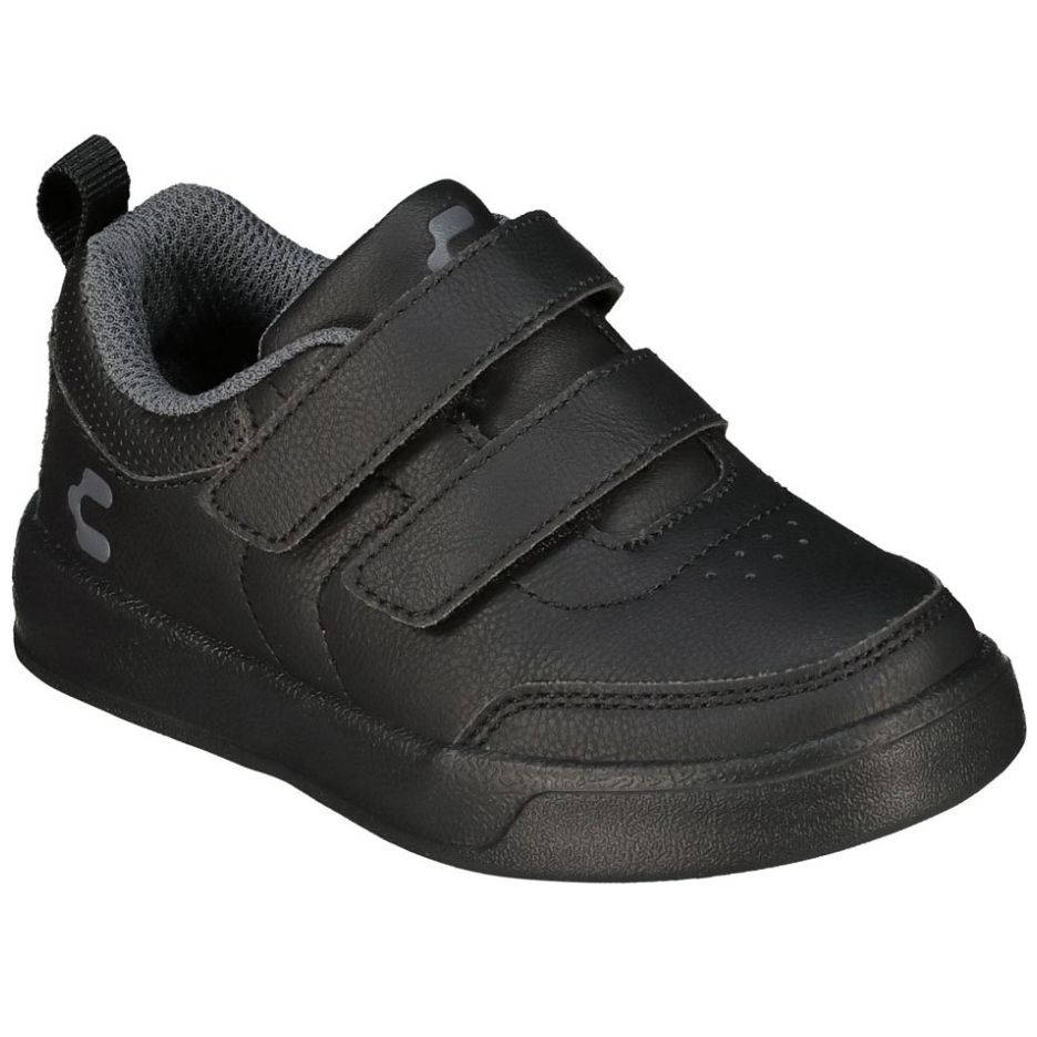 Tenis Volt Charly Negro Ajuste Velcro para Niño