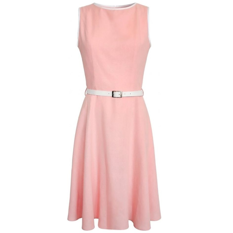 Vestido Lino Sin Mangas Chaps para Mujer