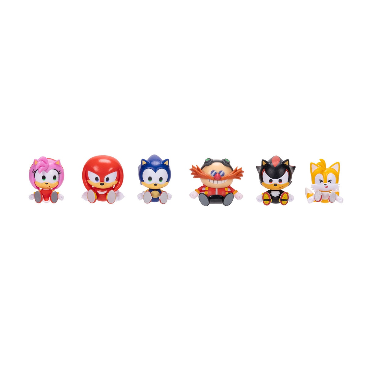 Set 6 Minifiguras Sonic The Hedgehog Edición de Colección Jakks Pacific