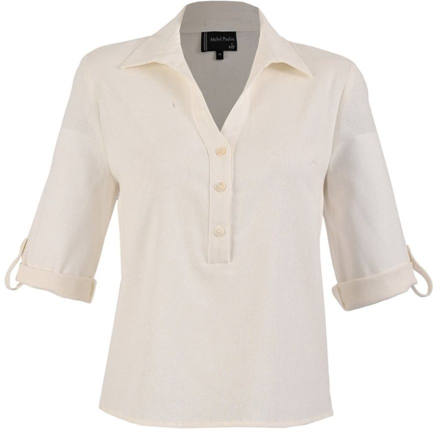 Blusa Manga 3/4 Michel Paulini Michel Paulini para Mujer