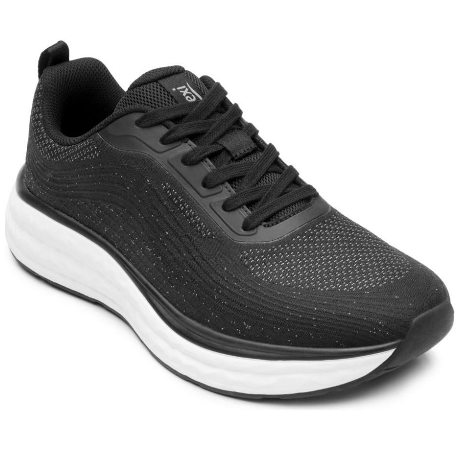 Tenis Casual Carter en Textil Flexi Negro para Hombre