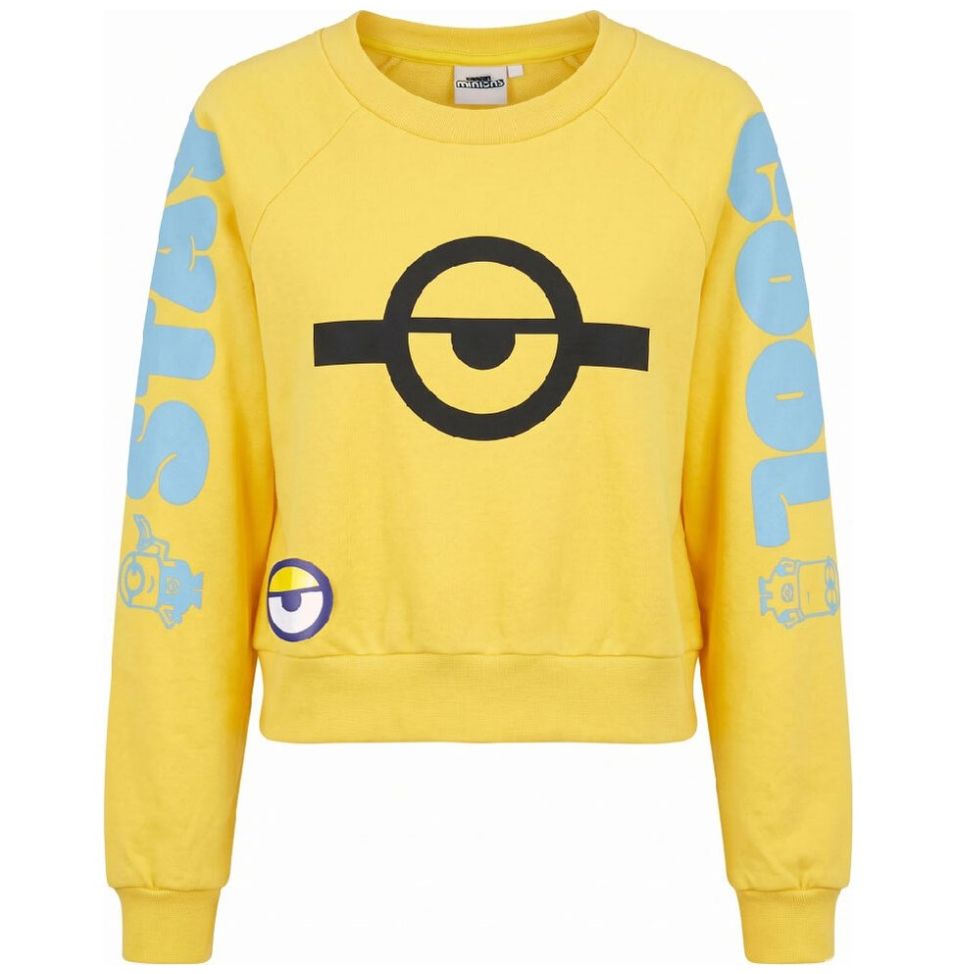 Sudadera Capucha Minions para Niña