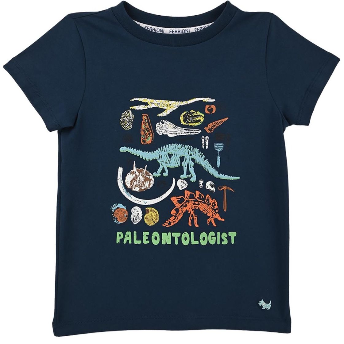 Playera Manga Corta Dinosaurio Ferrioni para Bebé