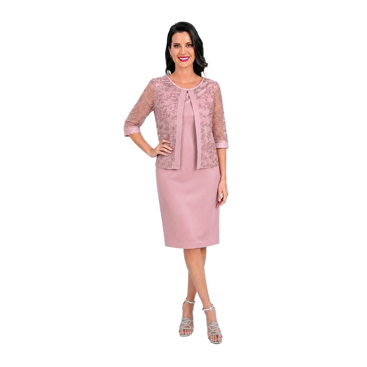 Vestido de Fiesta con Tul y Glitter la Difference para Mujer