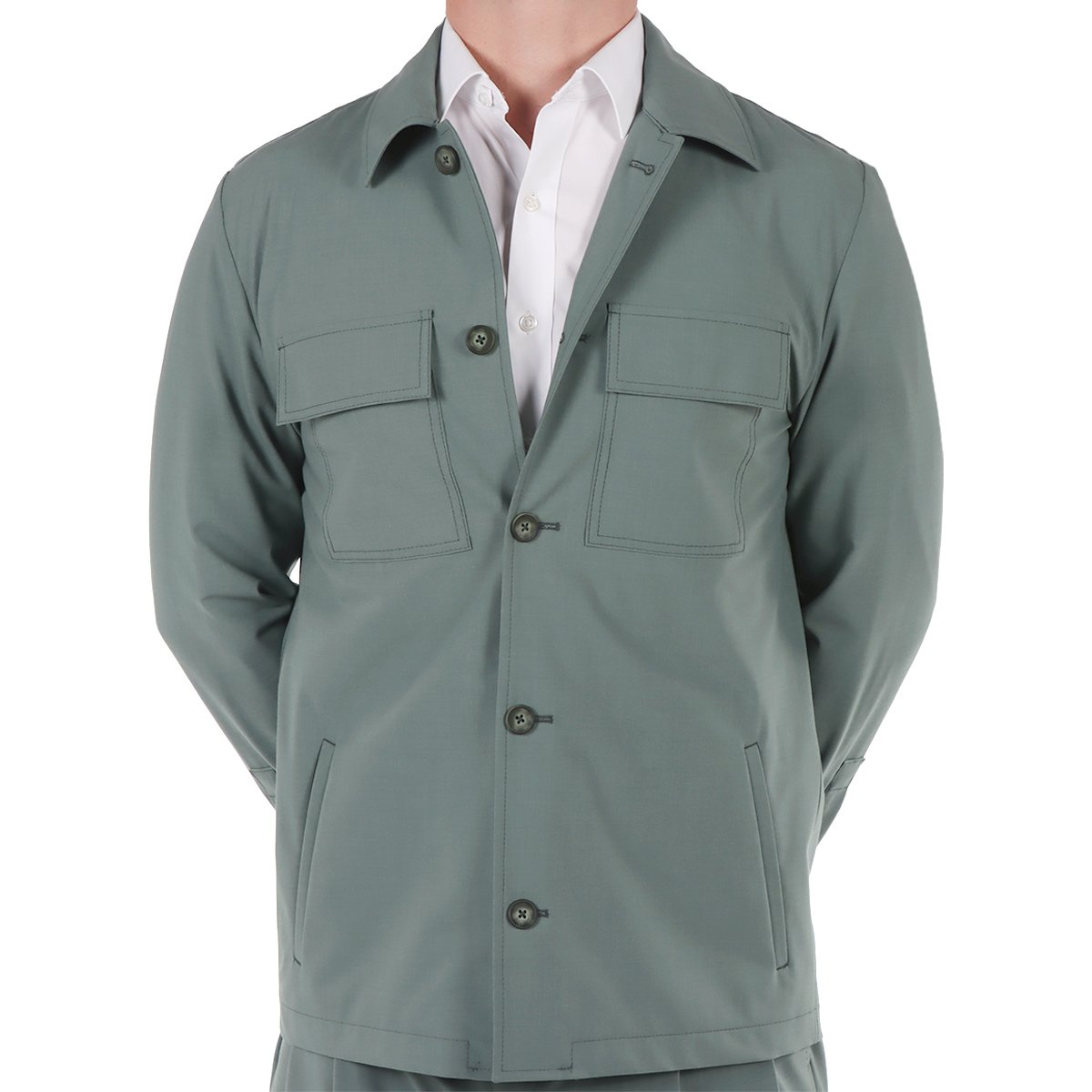 Camisola con Bolsillos Casual Lamberti para Hombre
