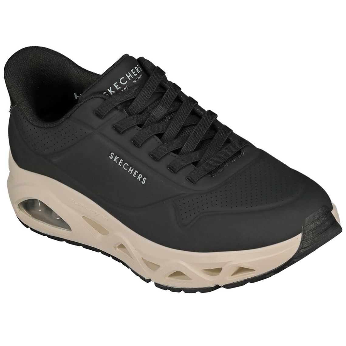 Tenis Skechers Street Hands Free Slip‑Ins uno Glide‑Step Glide On Air Negro para Hombre