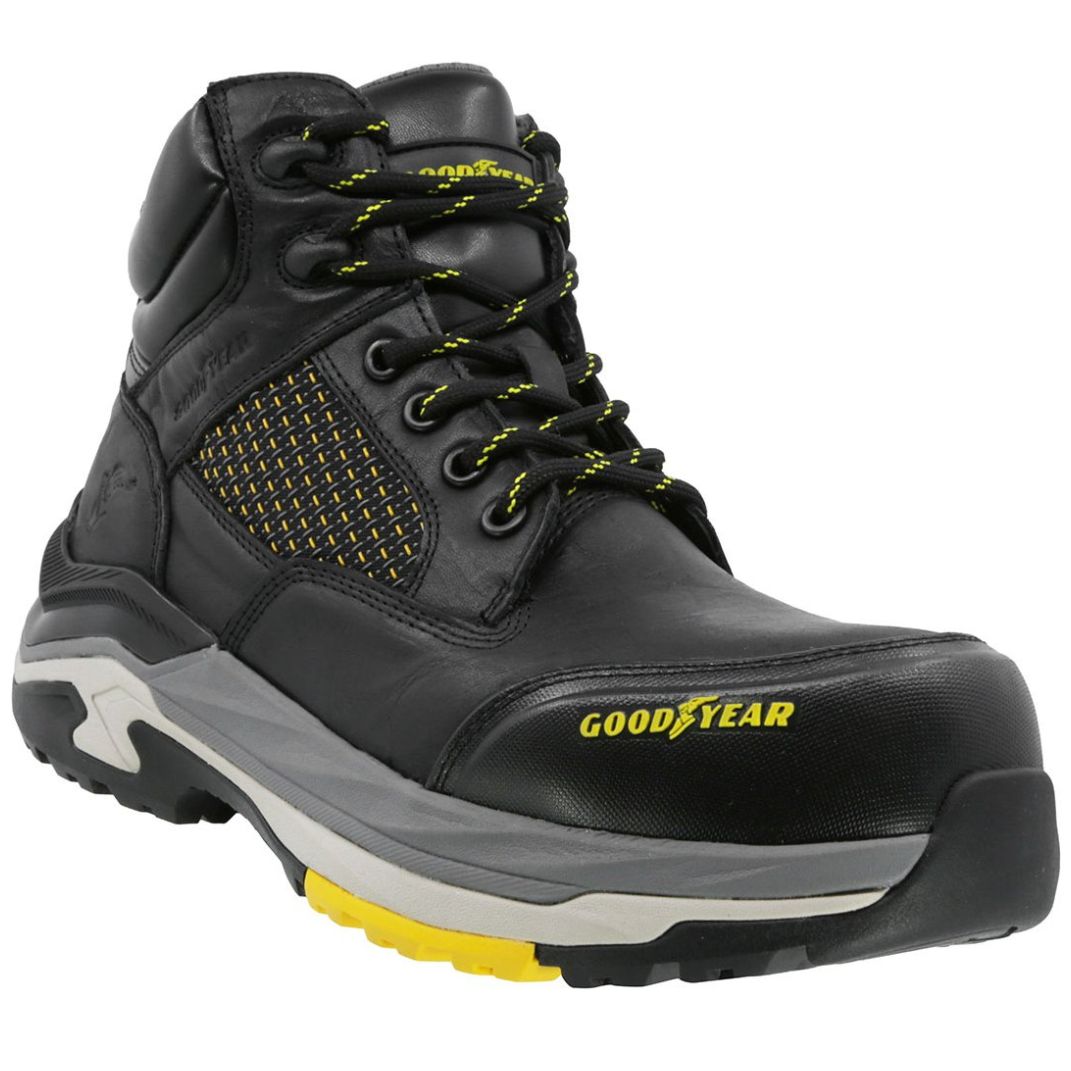 Bota Industrial Good Year Gravix Gy 261 Negro para Hombre