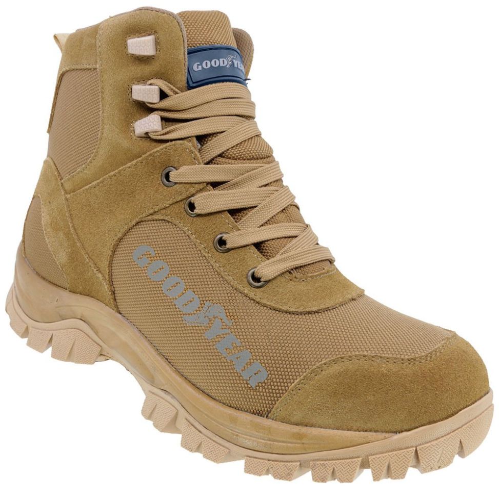 Bota Industrial Good Year Reliant Gy 111 Café para Hombre