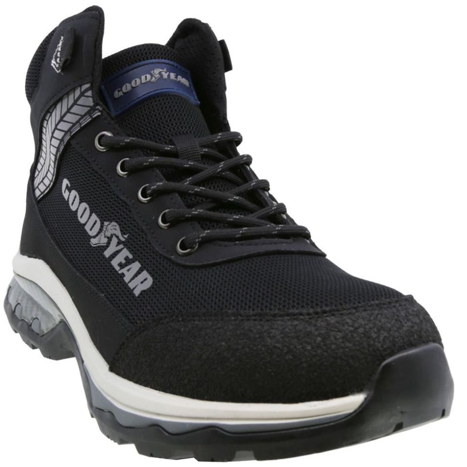 Bota Industrial Good Year Drill Gy 251 Negro para Hombre