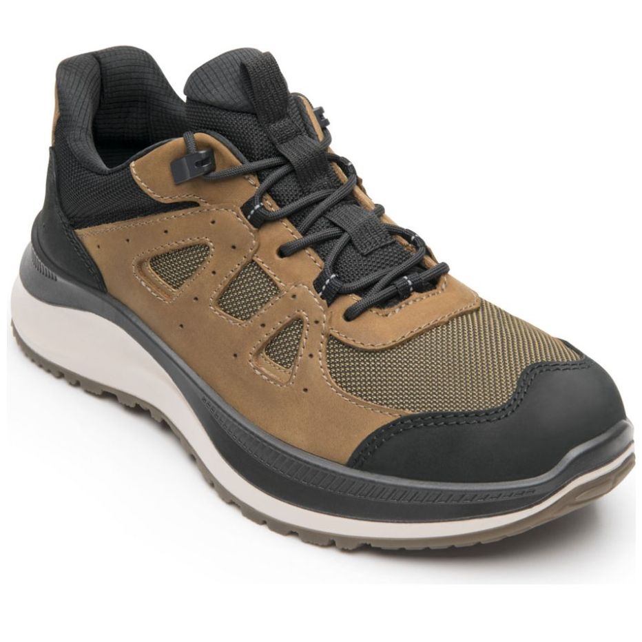 Tenis Outdoor Country en Piel Flexi Café para Hombre