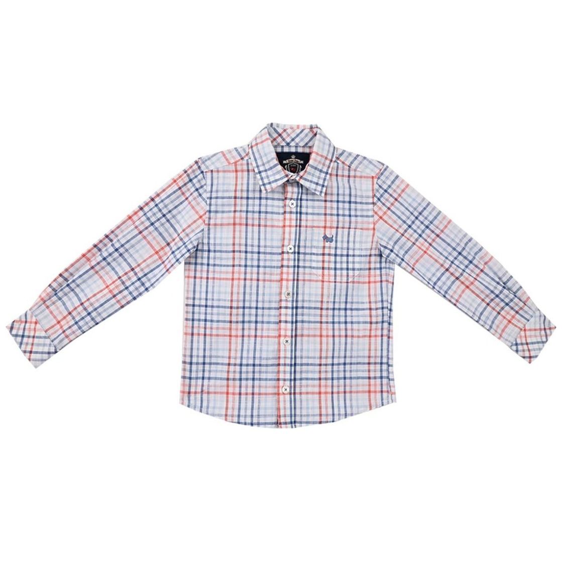 Camisa Manga Larga Lovari Cuadros Ferrioni para Bebé Niño