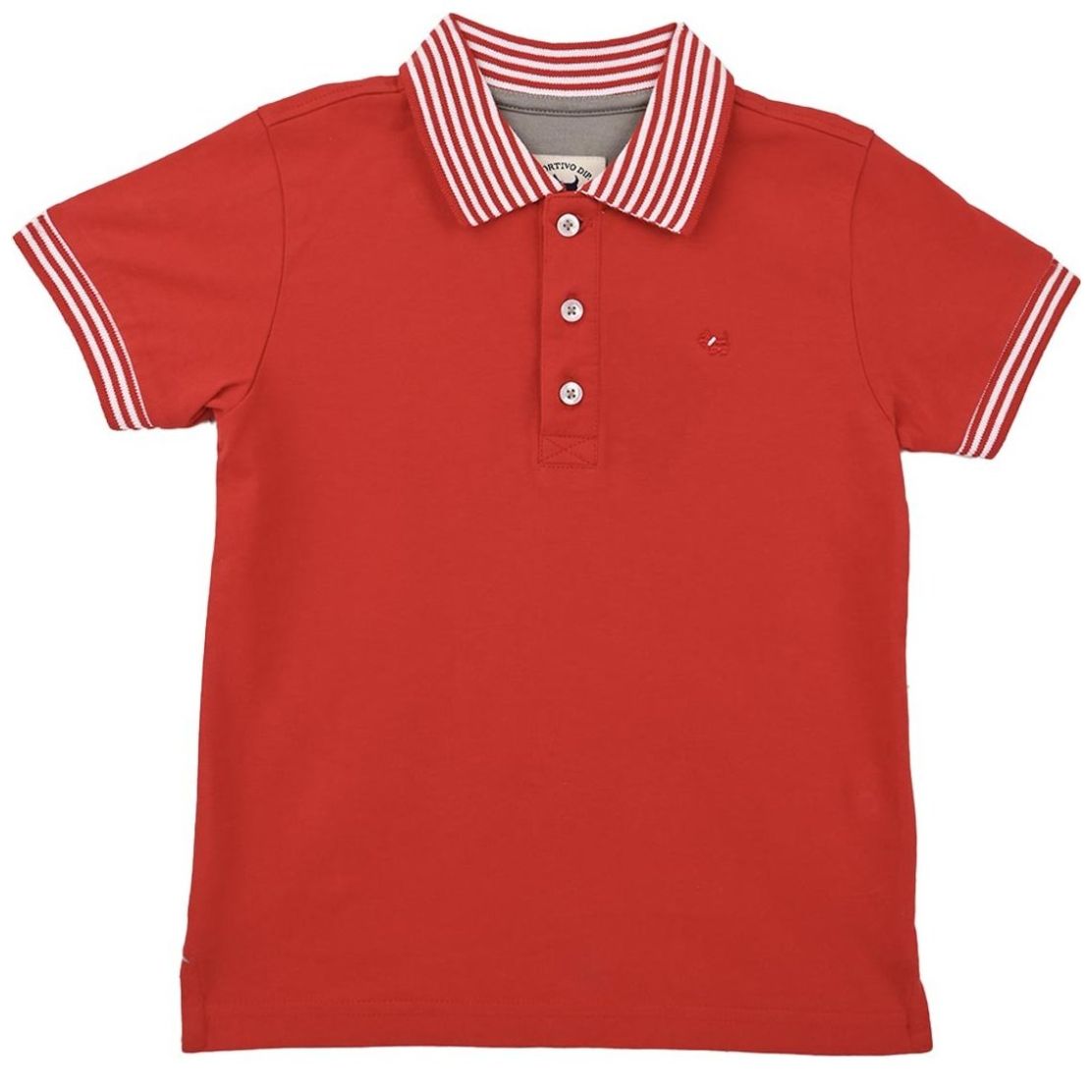 Playera Polo Manga Corta Roja Namia Ferrioni para Niño