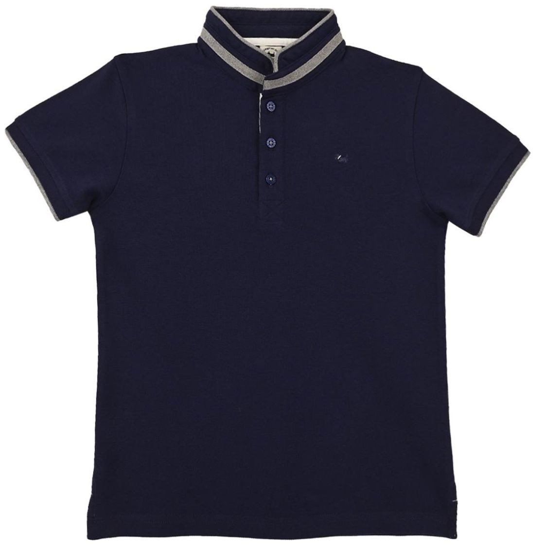 Playera Polo Manga Corta Azul Olima Ferrioni para Niño