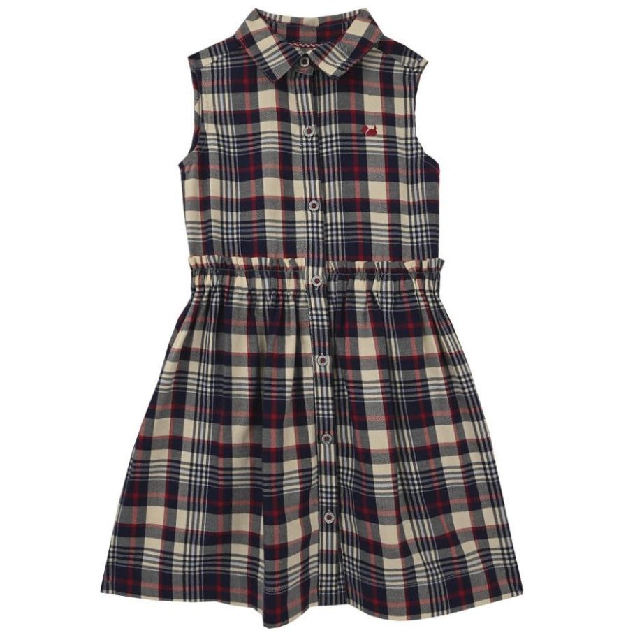 Vestido Sin Mangas Delvin Cuadros Ferrioni para Niña