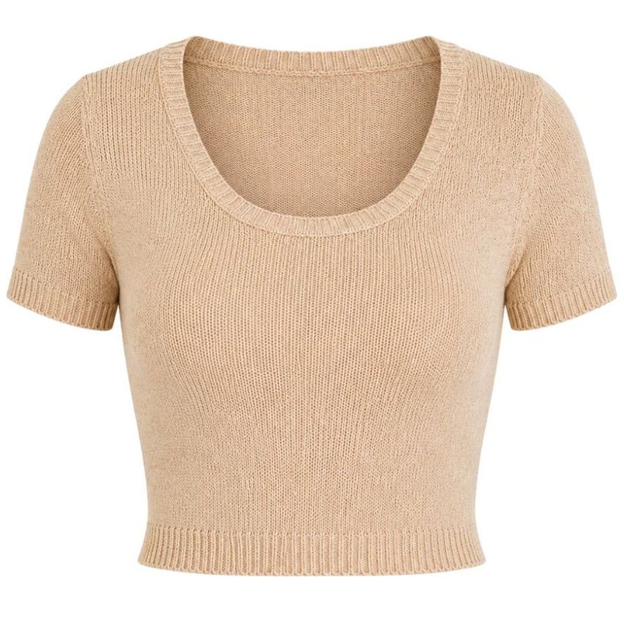Blusa Cuello en U Uk para Mujer Junior