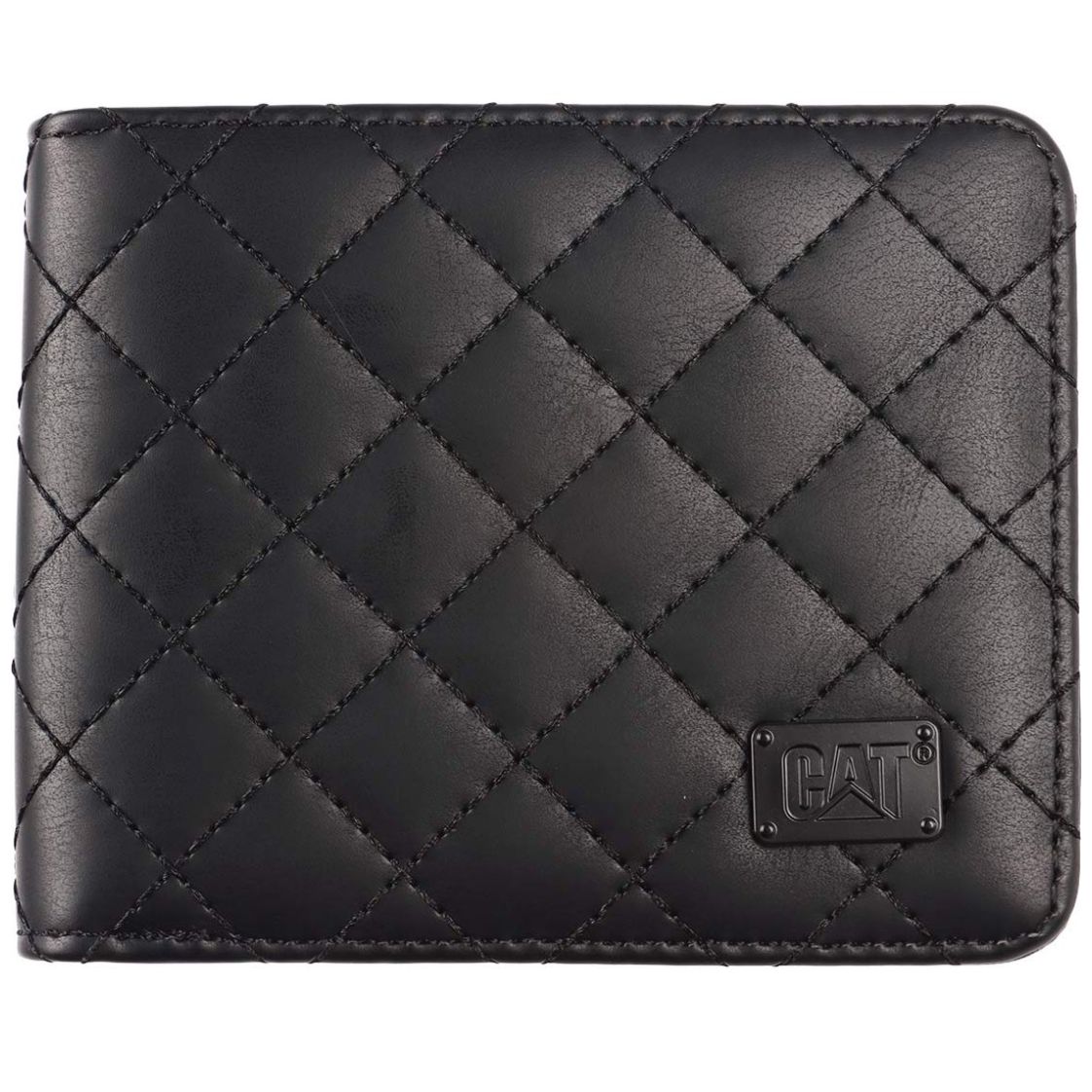 Cartera Efecto Piel Cat Negro para Hombre