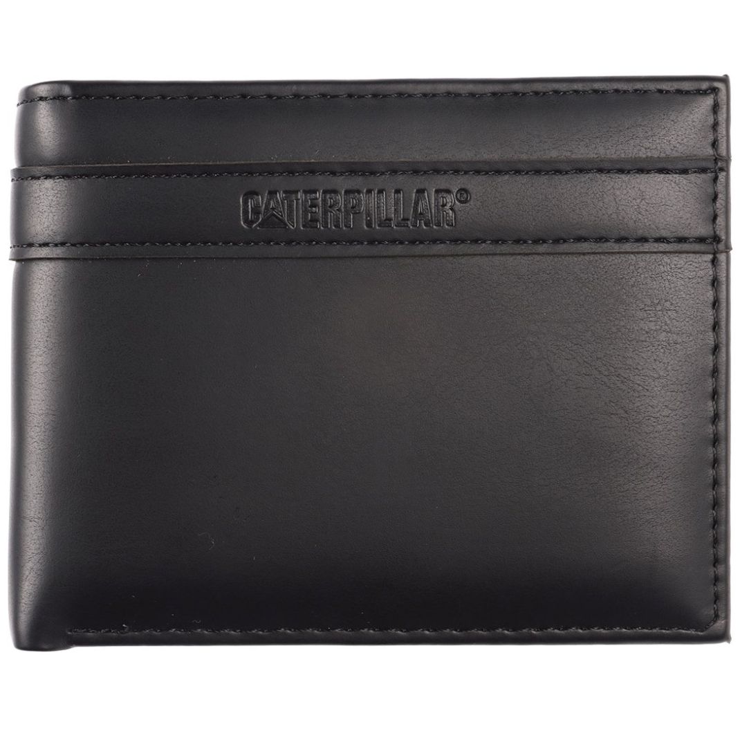 Cartera Efecto Piel Cat Negro para Hombre