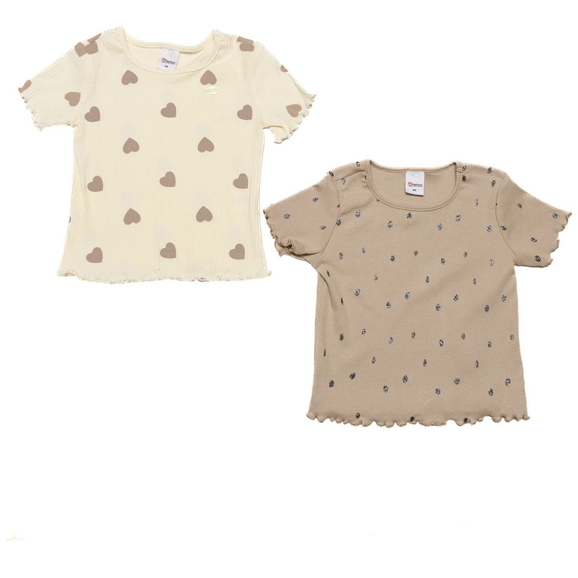 Playera Manga Corta Set 2 Pieza B2N para Niña