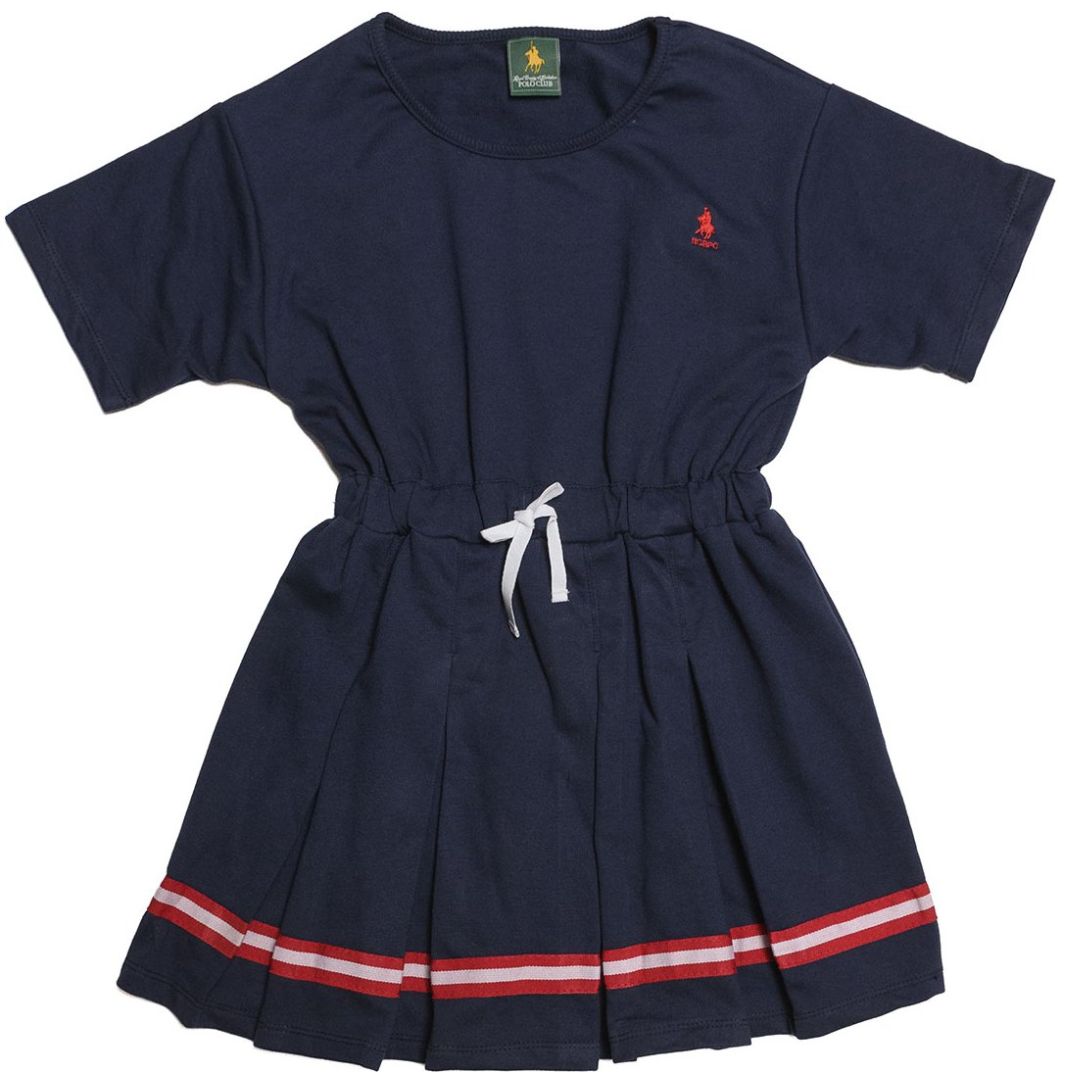 Vestido Casual Manga Corta Royal Polo Club para Niña