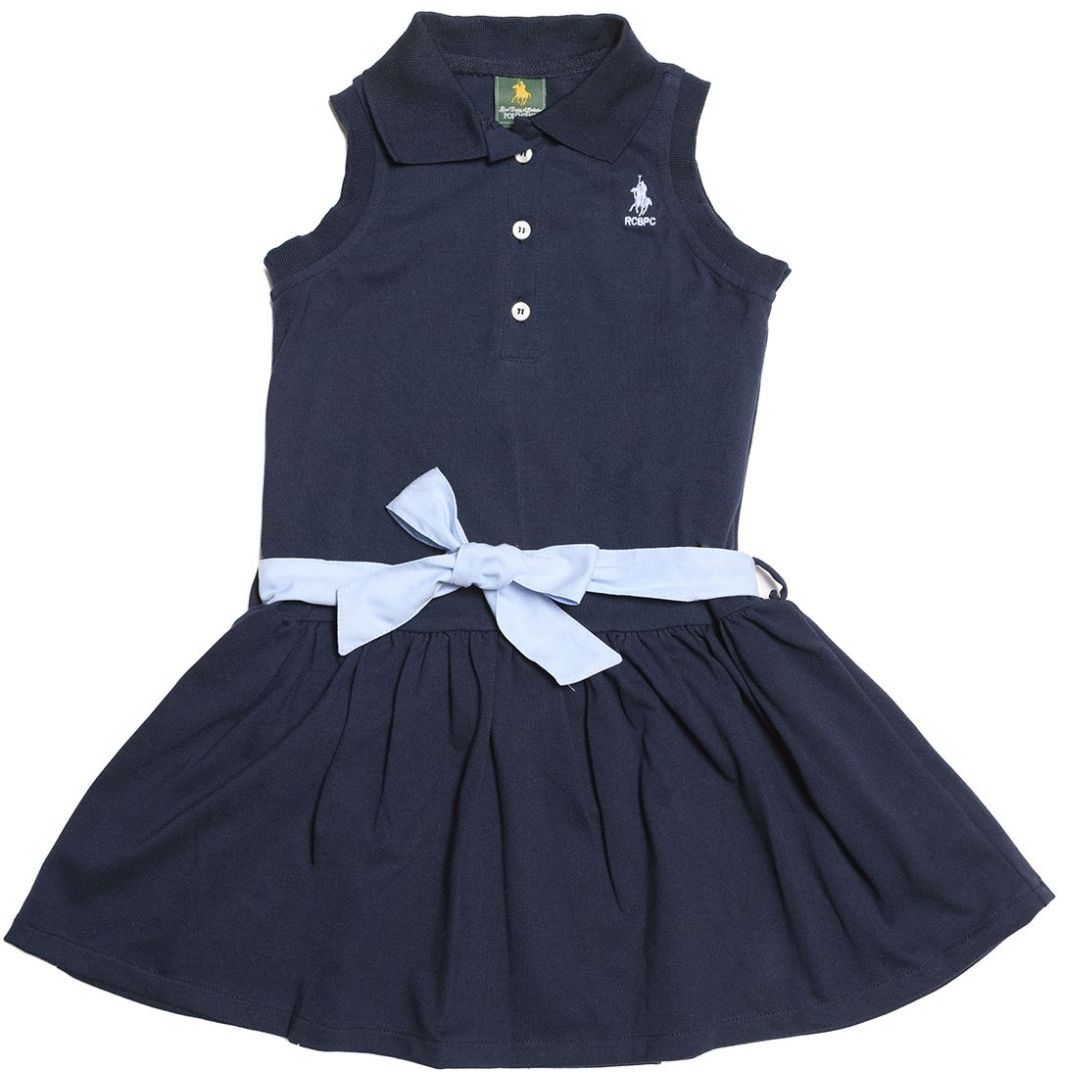 Vestido Casual Sin Mangas Royal Polo Club para Niña
