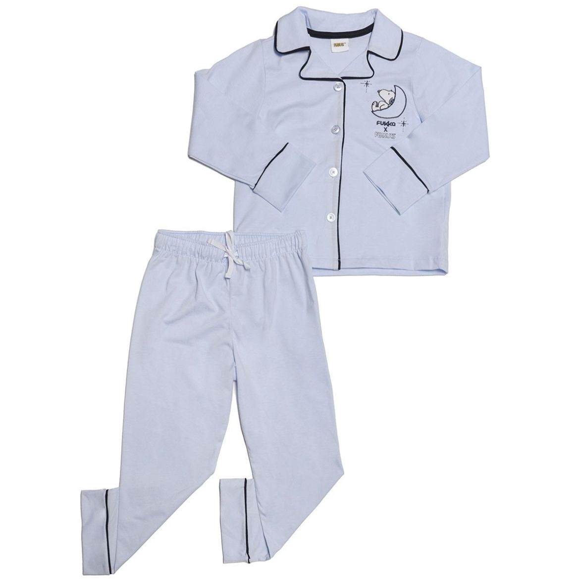 Pijama Camisera y Pantalón Fukka Snoopy para Niña