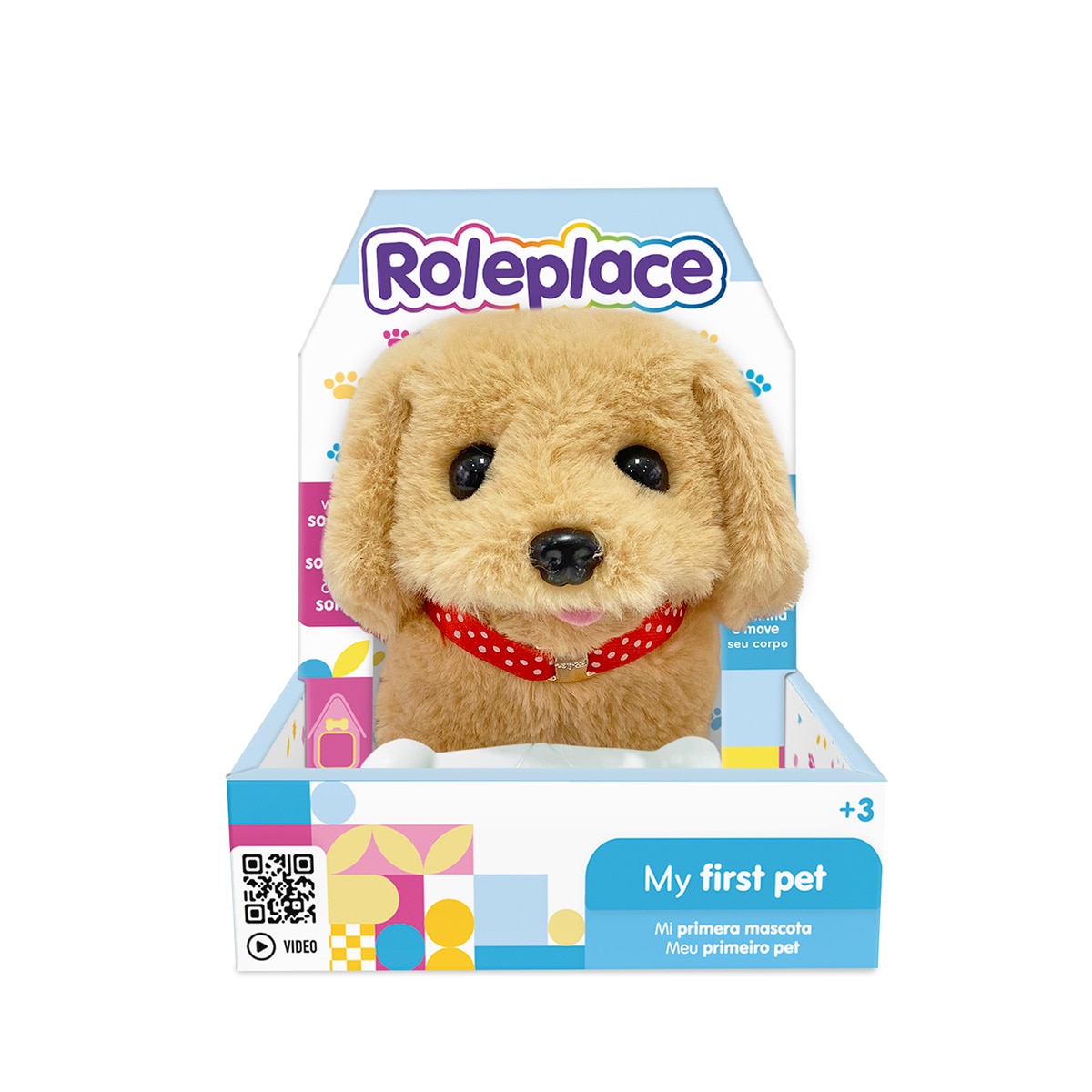 Roleplace Perro de Peluche con Movimiento