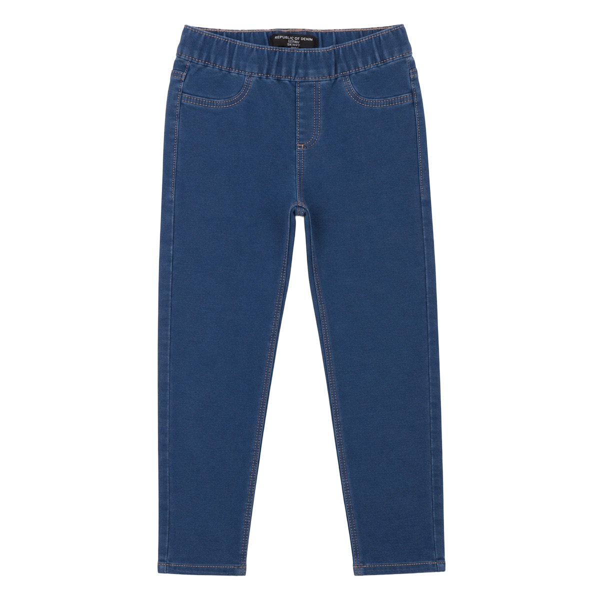 Jegging Skinny Elástico Algodón Ovs Niña Toddler