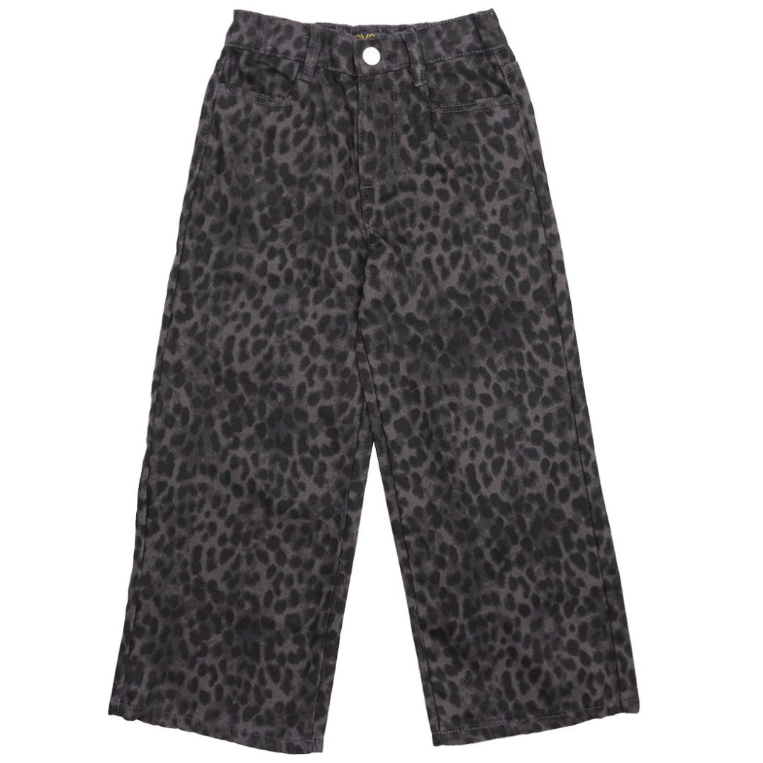 Pantalón Animal Print Algodón Casual Ovs Niña Toddler