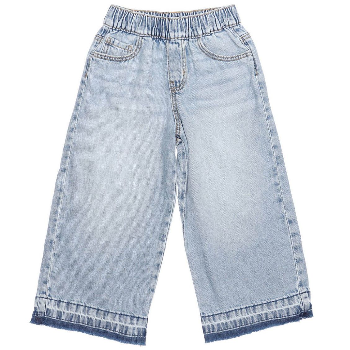 Pantalón Denim Wide Leg Casual Ovs para Niña Toddler
