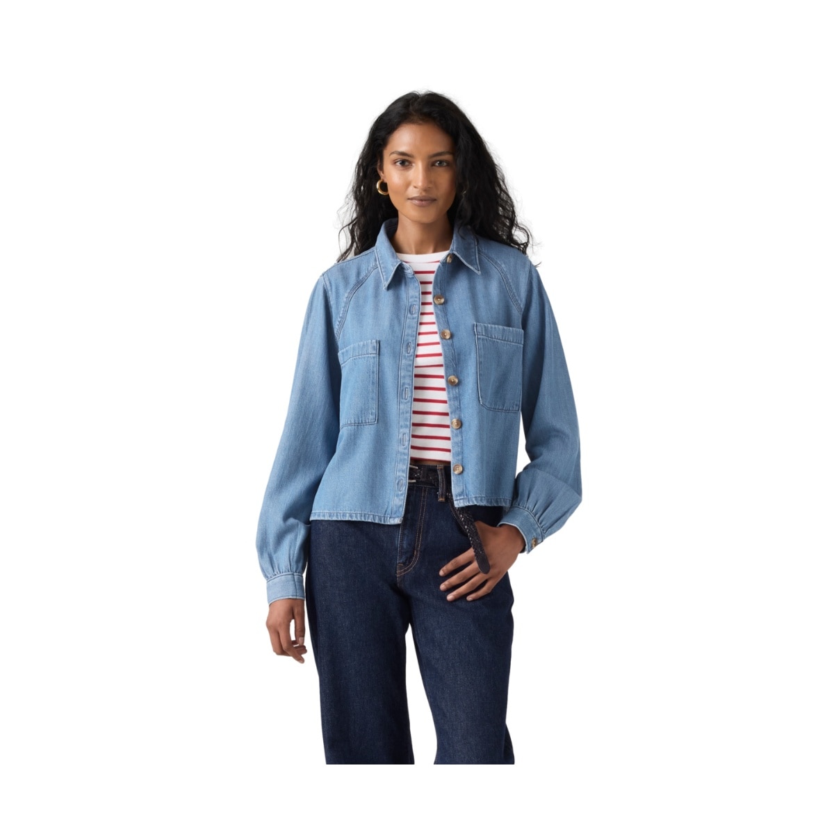Levi’S® Camisa Tini Long Sleeve Utility para Mujer Junior