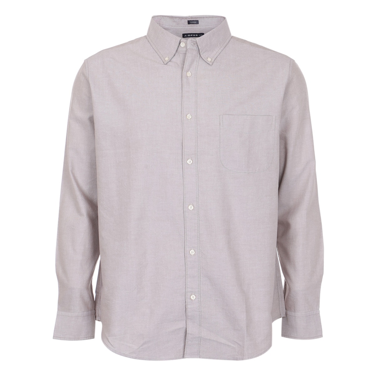 Camisa Oxford J.opus Manga Larga para Hombre Plus