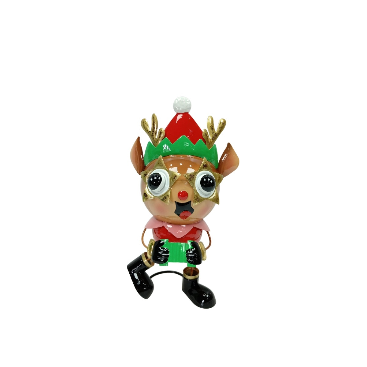 Navidad Metálica Decorativa 29 Cm  Atlas