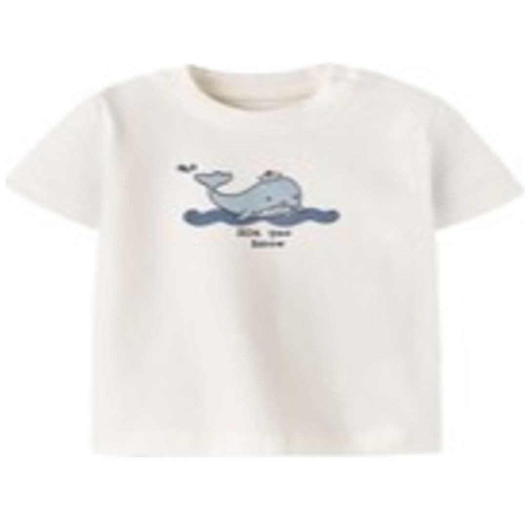 Playera con Diseño Name It Manga Corta para Bebé Niña