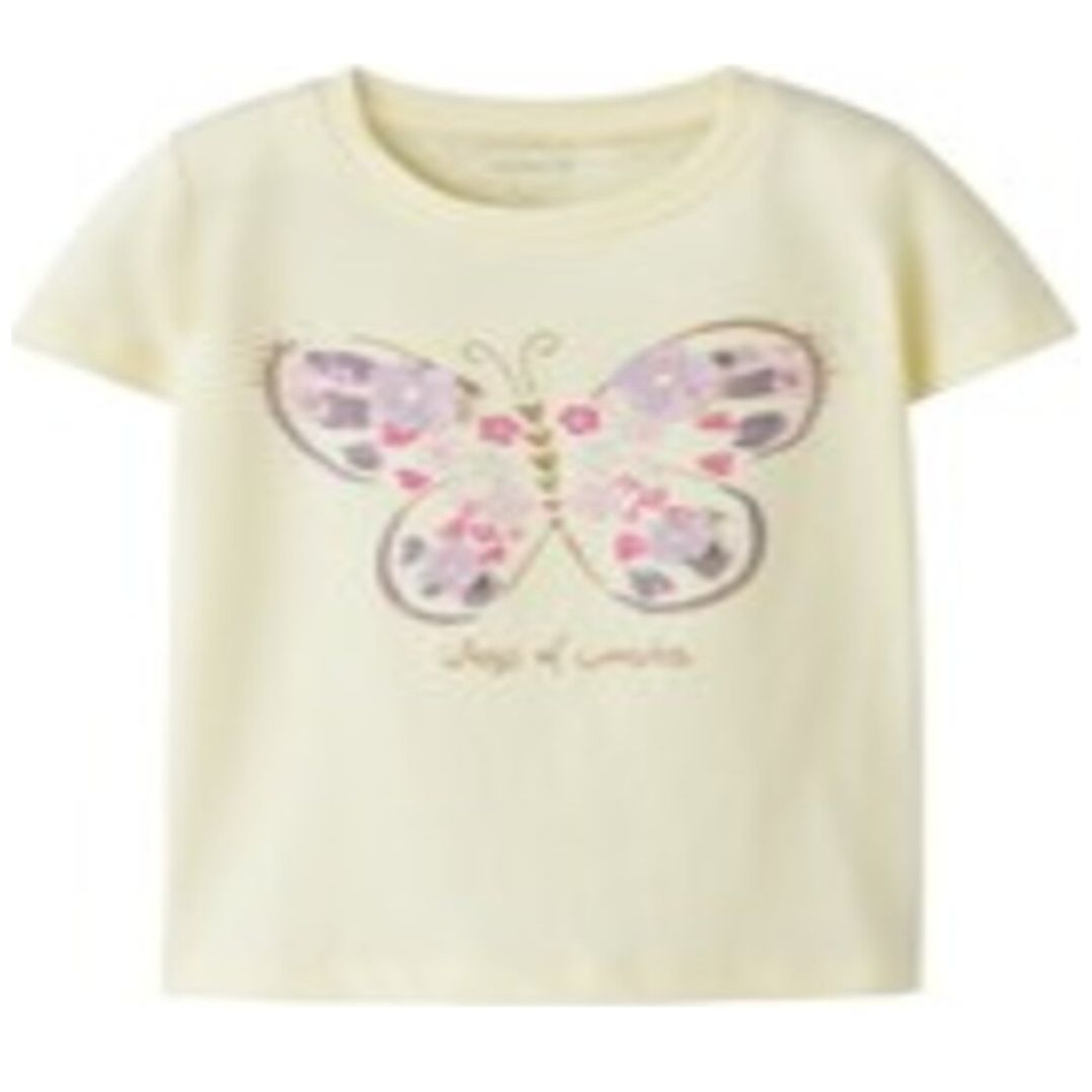 Playera con Diseño Name It Manga Corta para Niña