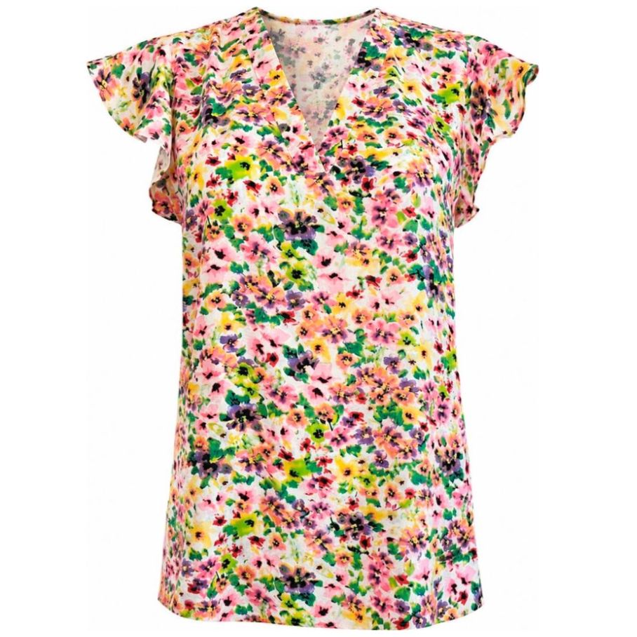Blusa Estampada Floral Chaps para Mujer