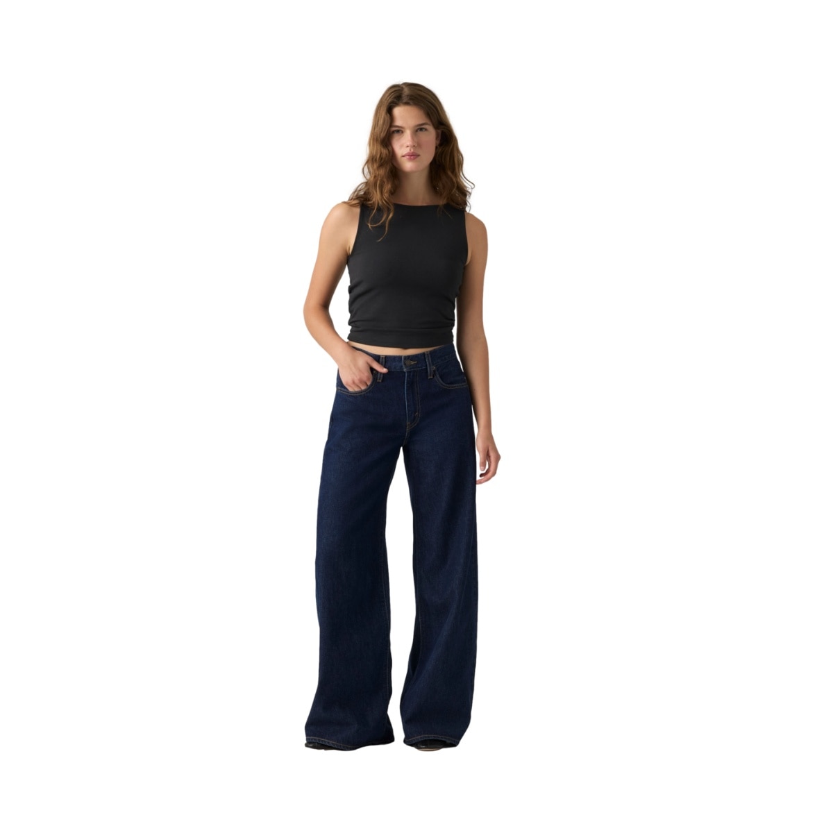 Jeans Middy Wide Leg Levi’S® para Mujer Junior