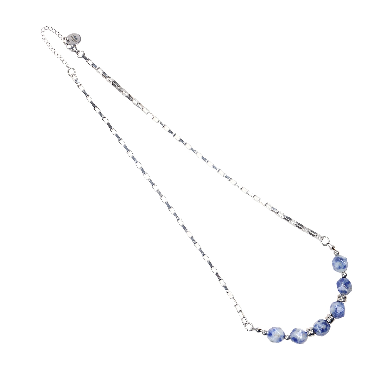 Collar con Piedras Azules Sarosa para Hombre