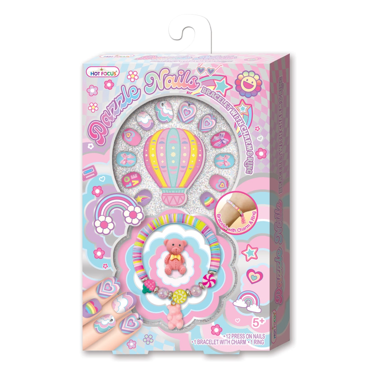 Uñas Deslumbrantes Arcoiris