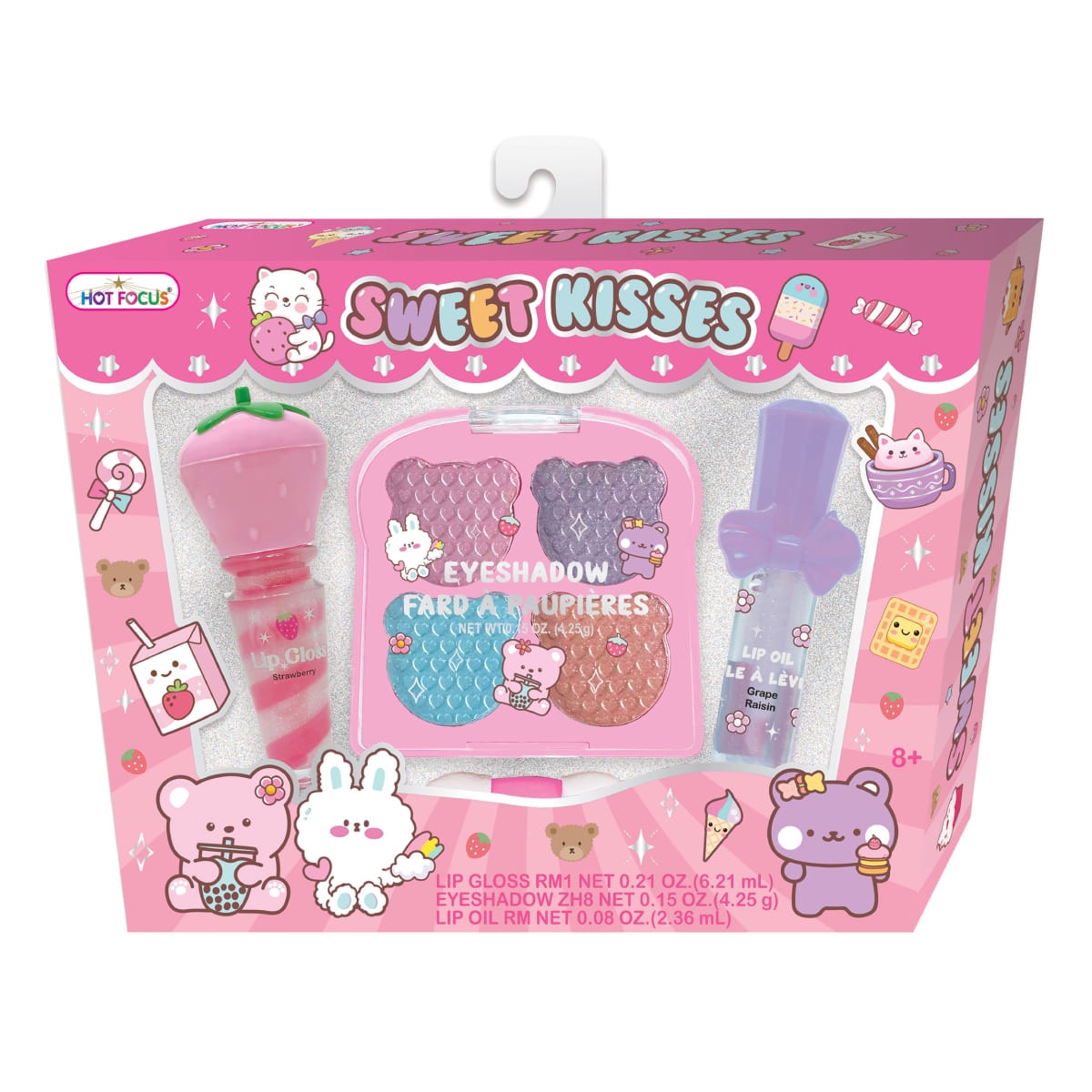 Juego Besos Dulces Animalitos Hot Focus