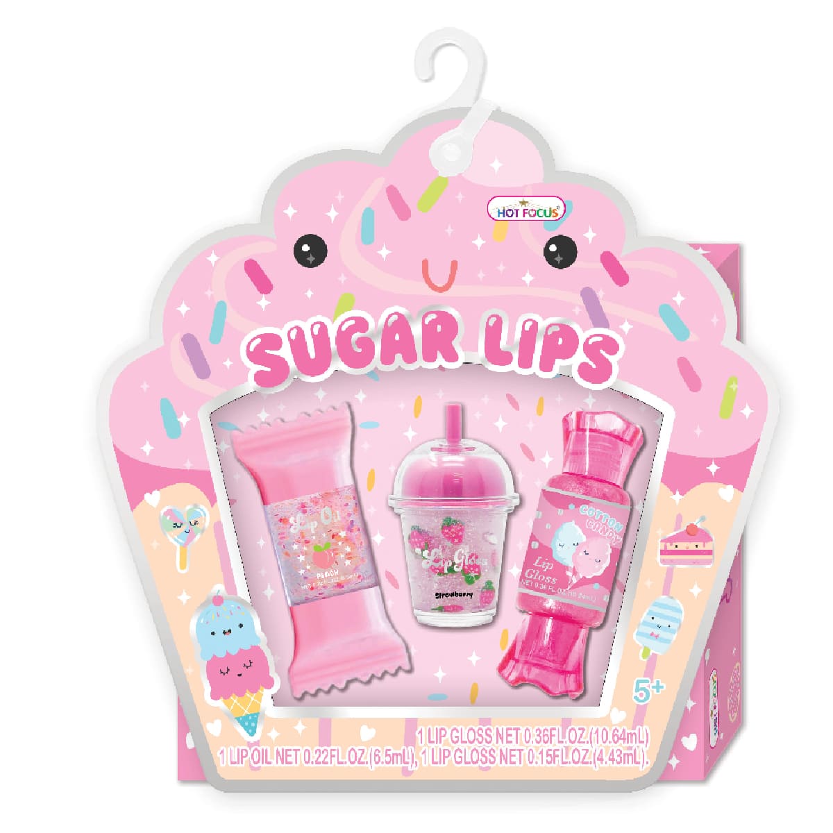 Gloss Brillante para Labios Dulce Crush Hot Focus
