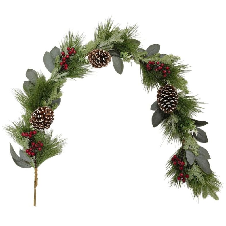 Guirnalda Decorativa Navidad Vintage Home 153 Cm Berries