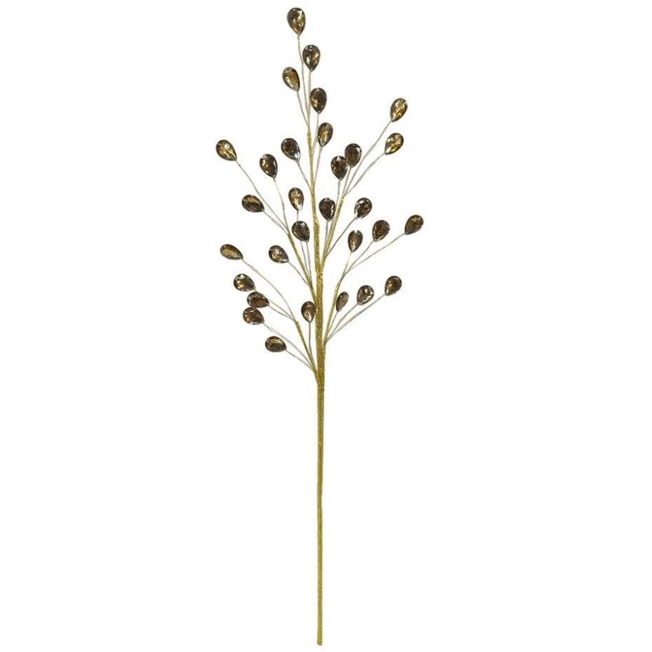 Rama Decorativa Navidad Vintage Home Gold