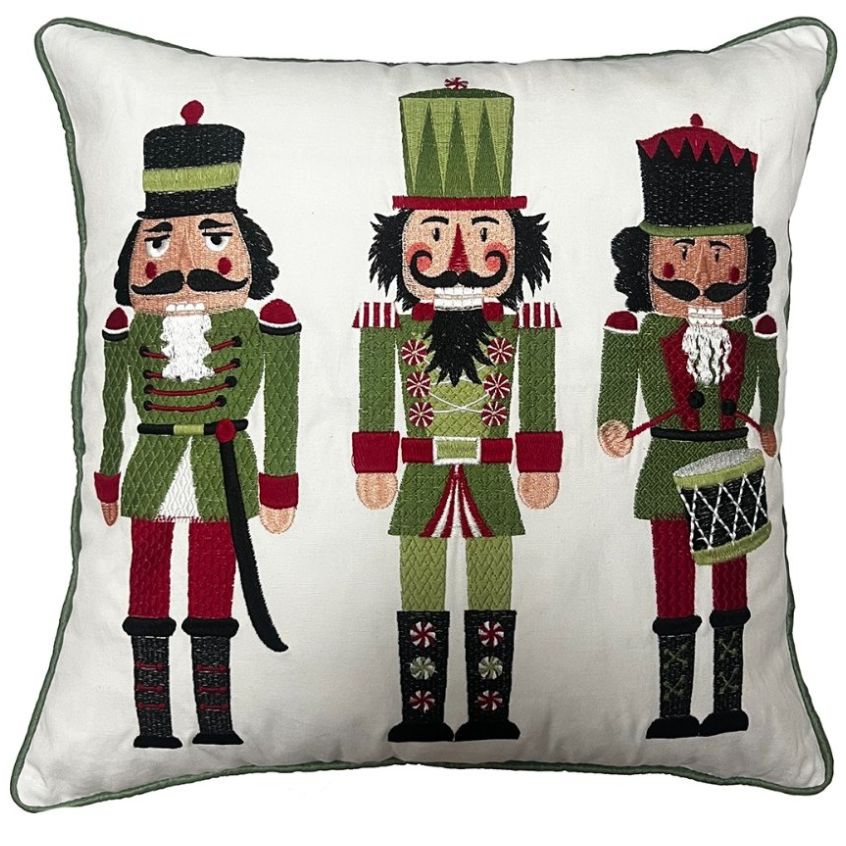 Cojín Decorativo Navidad Vintage Home Cascanuaces