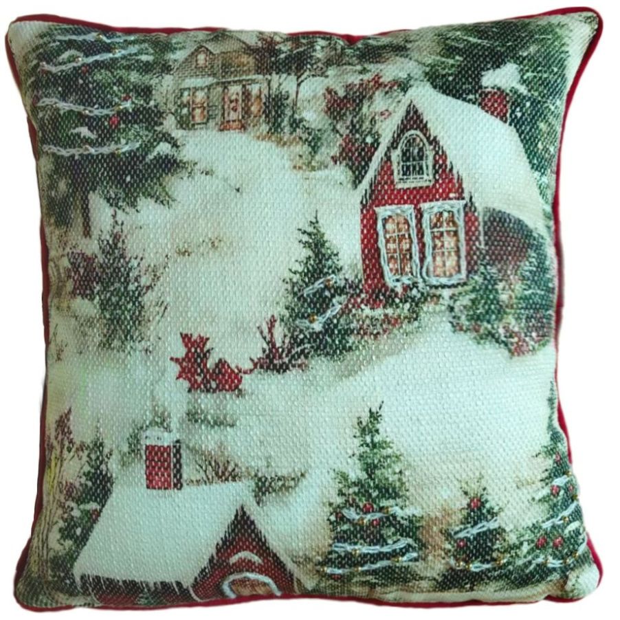 Cojín Decorativo Navidad Vintage Home Navidad Boho