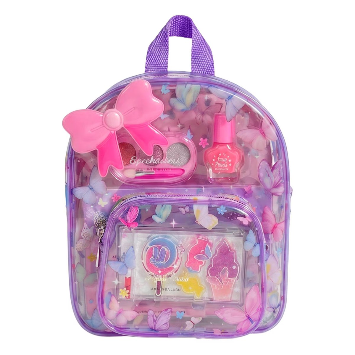Mini Mochila de Belleza Fashion Mariposa Tie Dye Hot Focus