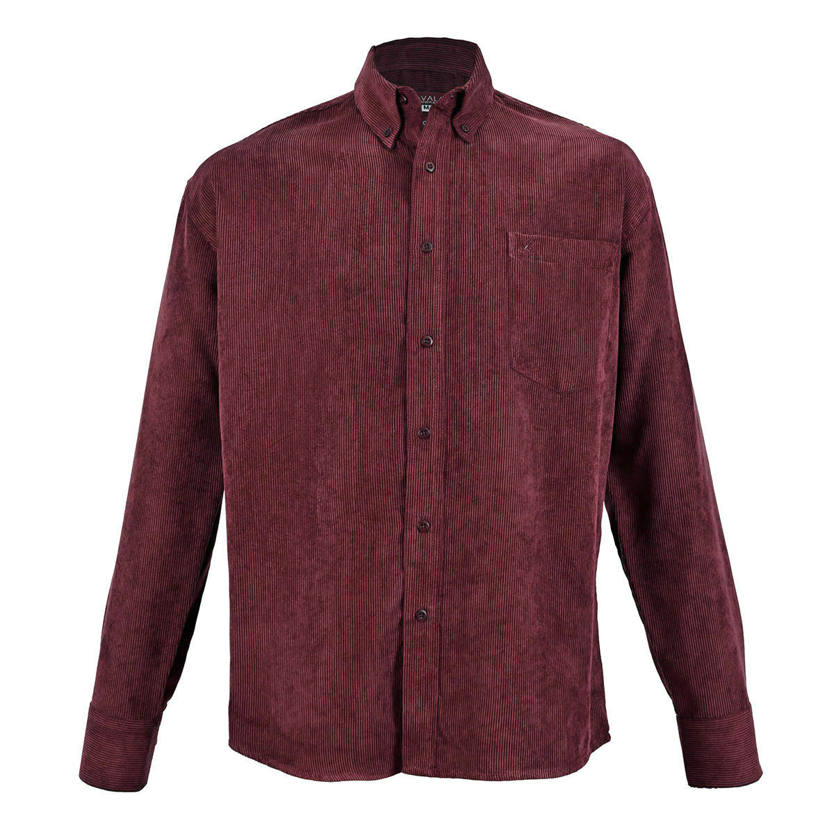 Camisa Casual Relaxed Fit de Pana Inviernal Cavalatti para Hombre