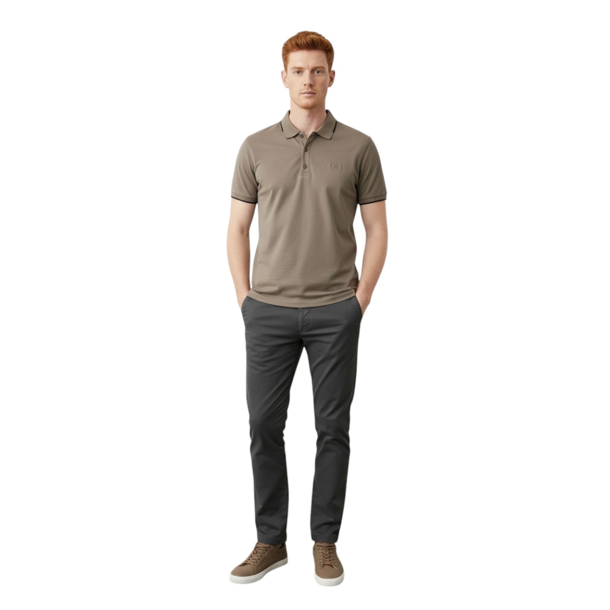 Playera Polo Regular Fit Kenneth Cole Ny Manga Corta para Hombre
